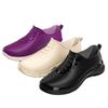 Spring and Autumn Low-top Rain Shoes Fashionable Women's Glove Shoes Flat Non-slip Kitchen Water Shoes Chef Shoes Ingot Shoes Women's Shoes