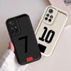 Soft Shell Phone Case for Xiaomi Redmi Note 13 14 Pro Plus 10 11 12 Pro 12s 11s FootBall Number