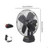 Camping Fan Cordless Essentials Accessories with 2 Speeds Portable Rechargeable for