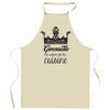 Tablier de cuisine - Gwenaëlle Reine de la Cuisine - Impression Bretonne - Coton résistant - Made in France