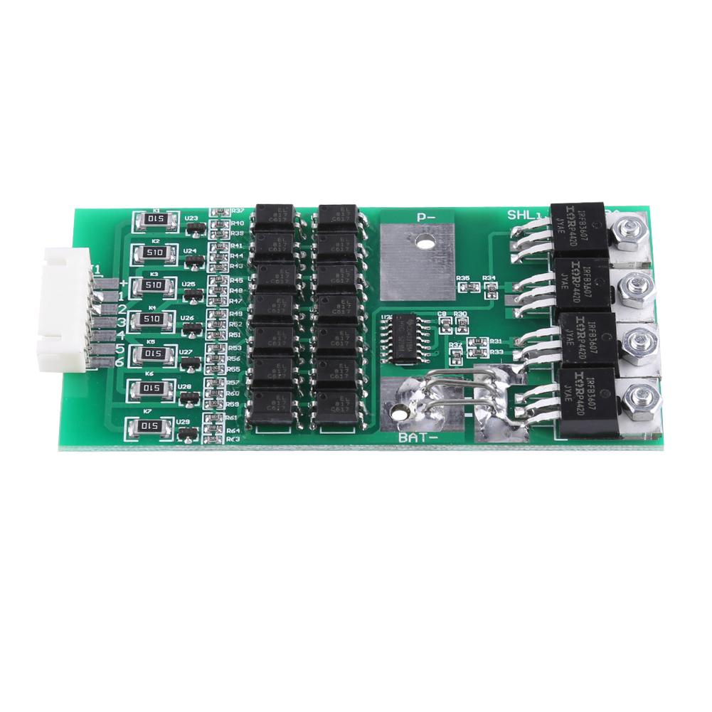 1pc 7S 24V 20A Lithium Battery BMS Protection Board with Balancing Function