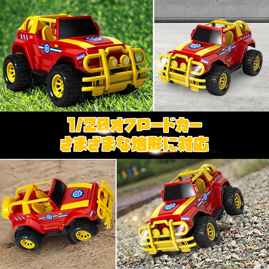 120 Scale Remote Control Jeep Off-Road Car Toy for Kids, Electric RC Car, Perfect for Girls and Boys, Birthdays, Children's Day, and Christmas