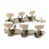Classical Guitar Tuning Pegs Chrome Plated Machine Heads Tuning Keys Tuners Single Hole for Classical Guitar 1L 1R