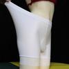 Men Safety Panties Egg Wrapped Side Open Underwear Lace Breathable Mesh Underpants Sissy Lingerie Ultra-Thin See Through Trunks