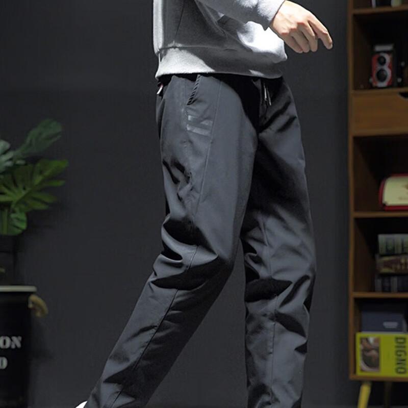 PLAYBOY Men's Thermal Casual Down Pants