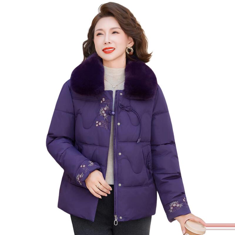 Yalu Women's Padded Winter Jacket for Mid-Aged Women