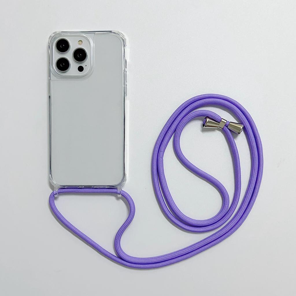 Husă Crossbody Pentru iPhone 16 15 14 13 12 11 Pro Max XS XR X 8 7 Plus Colier Șnur Carcasă Dură Transparentă Clară