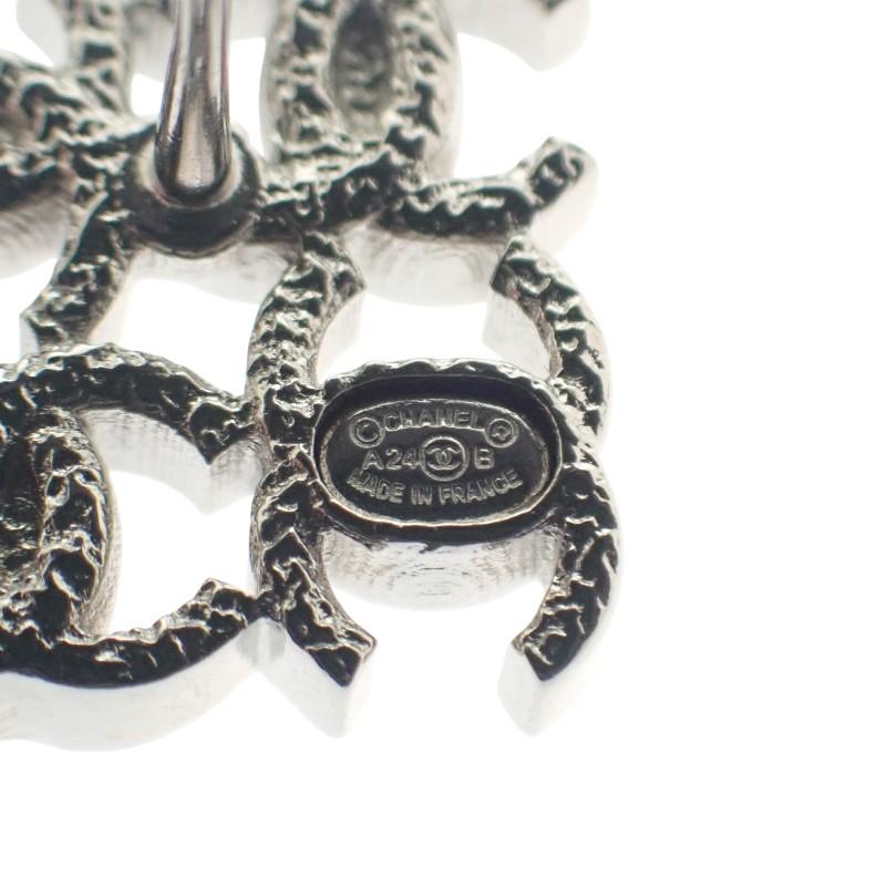 CHANEL Pierce Silver metal Women