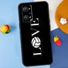 Love Play Volleyball For Realme C55 C67 C61 C75 C53 C51 C21Y C25S GT 6 6T 5 GT7 Pro 10 11 12 13 14 Pro Plus Case