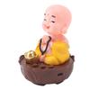 Glücklicher Buddha Statue mit Musik USB-Laden   Lautstärke Cartoon   Lachender Buddha Figur