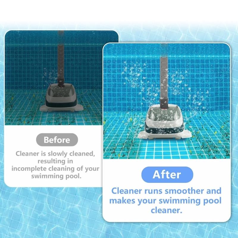 Plastic A-Frames and Pod Combos Turbine Bearings Kit Pool Cleaner Maintenance Kit Plastic Texture Suitable for Pool Vacuum