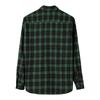 Erkek Düğme Aşağı Gömlek Casual Flanel Ekose Slim Fit Uzun Kollu Yayılmış Yaka Hafif Üstler