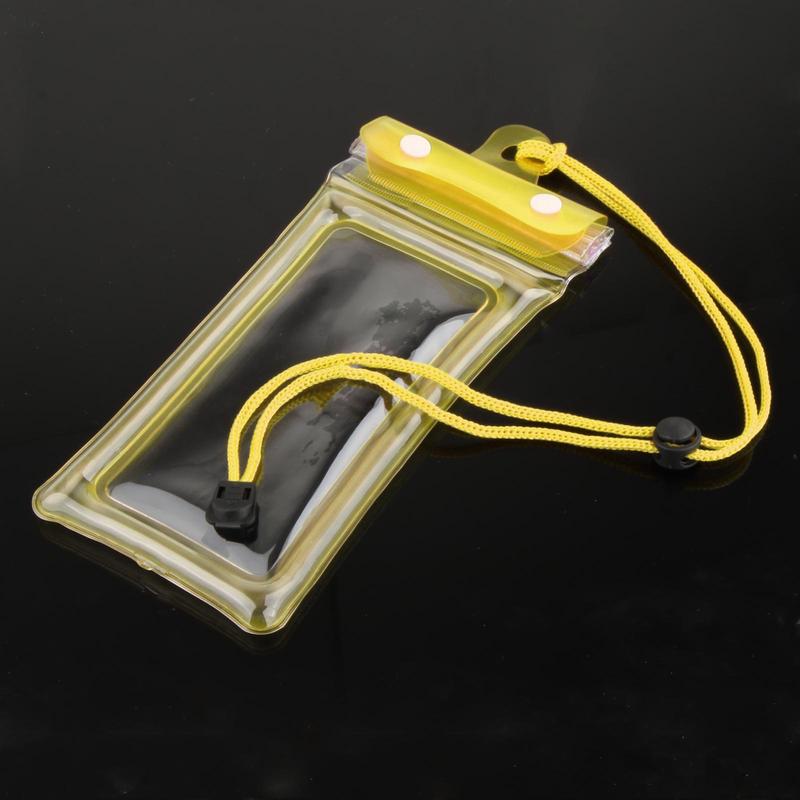 4x Waterproof Mobile Pouch Dry Bag with Touchscreen And Lanyard for Water Activities