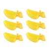 10Pcs Automatic Waterers Yellow Drinking Cups Bowl for Quail Chicken Birds Large Size