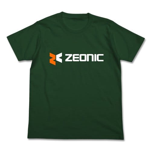 COSPA Mobile Suit Gundam Zeonic T-shirt, IVY GREEN, XL Size