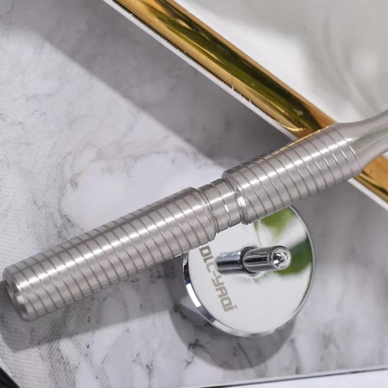 YAQI 88mm Solid Stainless Steel Material Safety Razor Handle