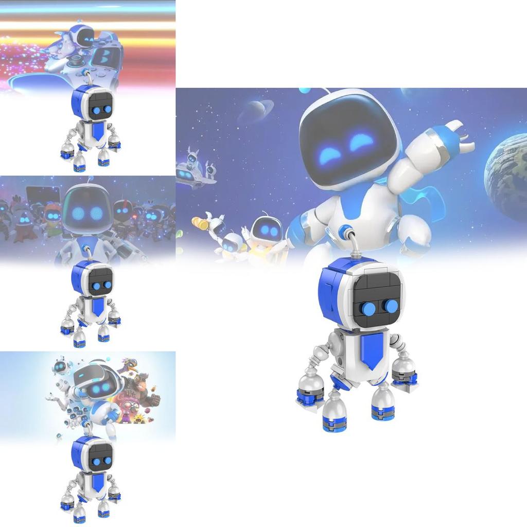 Astro Bot Building Blocks Toy For Kids Educational Plastic Construction Set