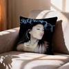 VVintage Retro AAriana Grande Pillow Case Pattern Printed Pillowcase For Living Room Sofa Cushion Cover