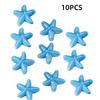Starfish Shape Starfish Beads Handmade Craft Large Hole Beads Ceramic Beads  Earrings Making