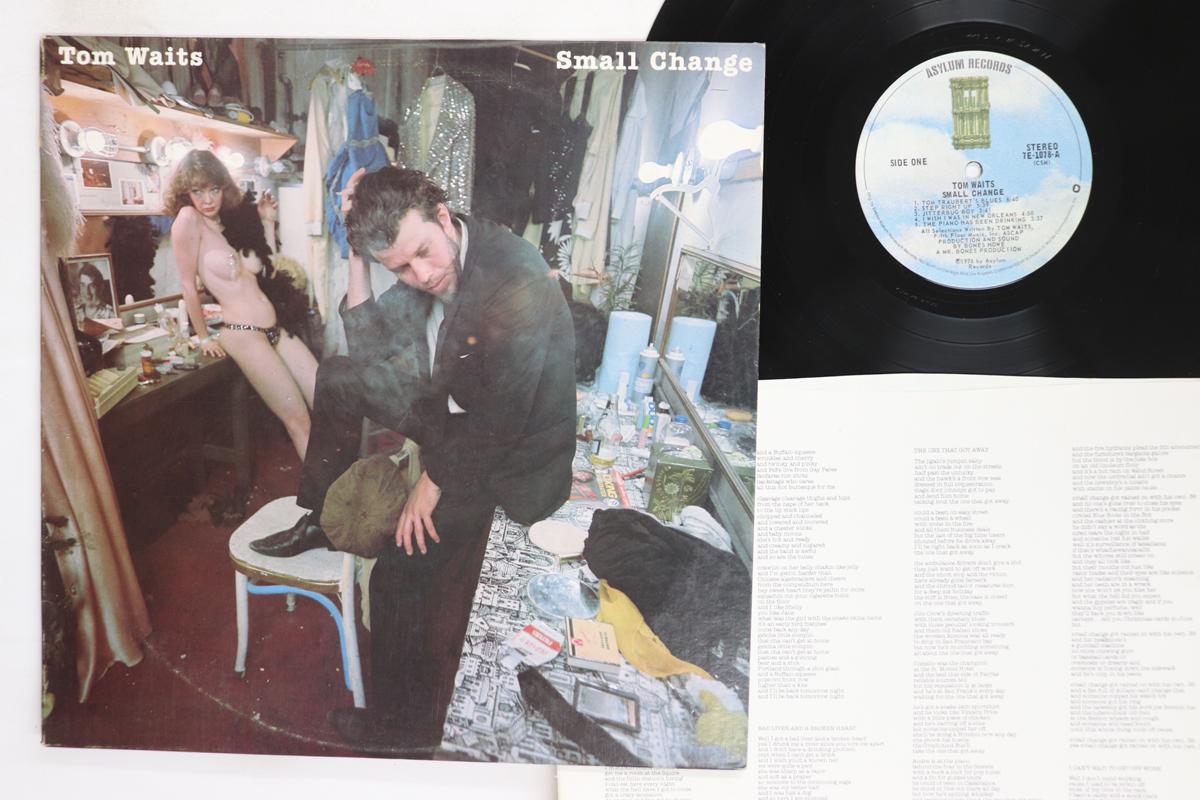 

LP Record TOM WAITS Small Change 7E1078 ASYLUM 1976 US Rock Used