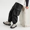 Jungen Locker geschnittene Cargo Jogginghose