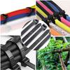 Outdoor Weather-Resistant Cable Ties, 800mm Long, 9mm Wide, 90kg Load Capacity, Made of Strong Nylon 66, UV Resistant, for Cable Fixation (Black, 50