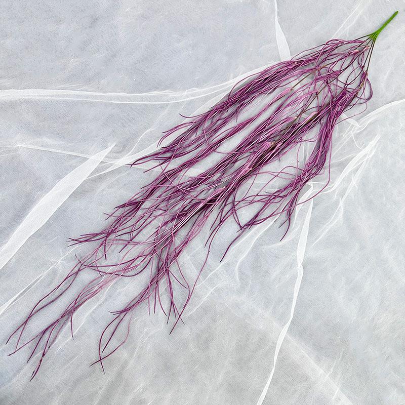 

Plants Vine Simulated Wedding Hotel Restaurant Room Decoration Photography Props Purple