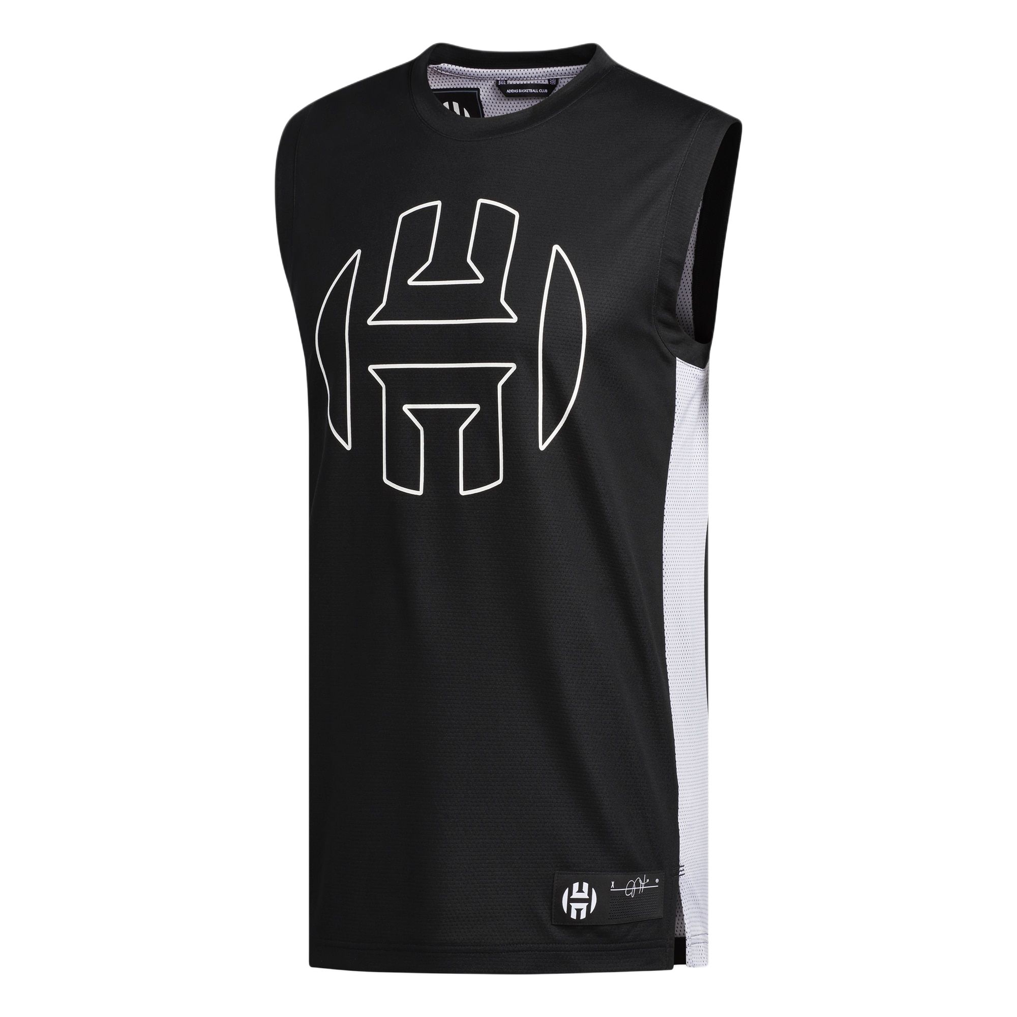 Adidas Harden Series Hrdn Sl Jersey Comfortable Breathable Quick-Dry Basketball Vest Men tops Black DW7344 M-175/96A