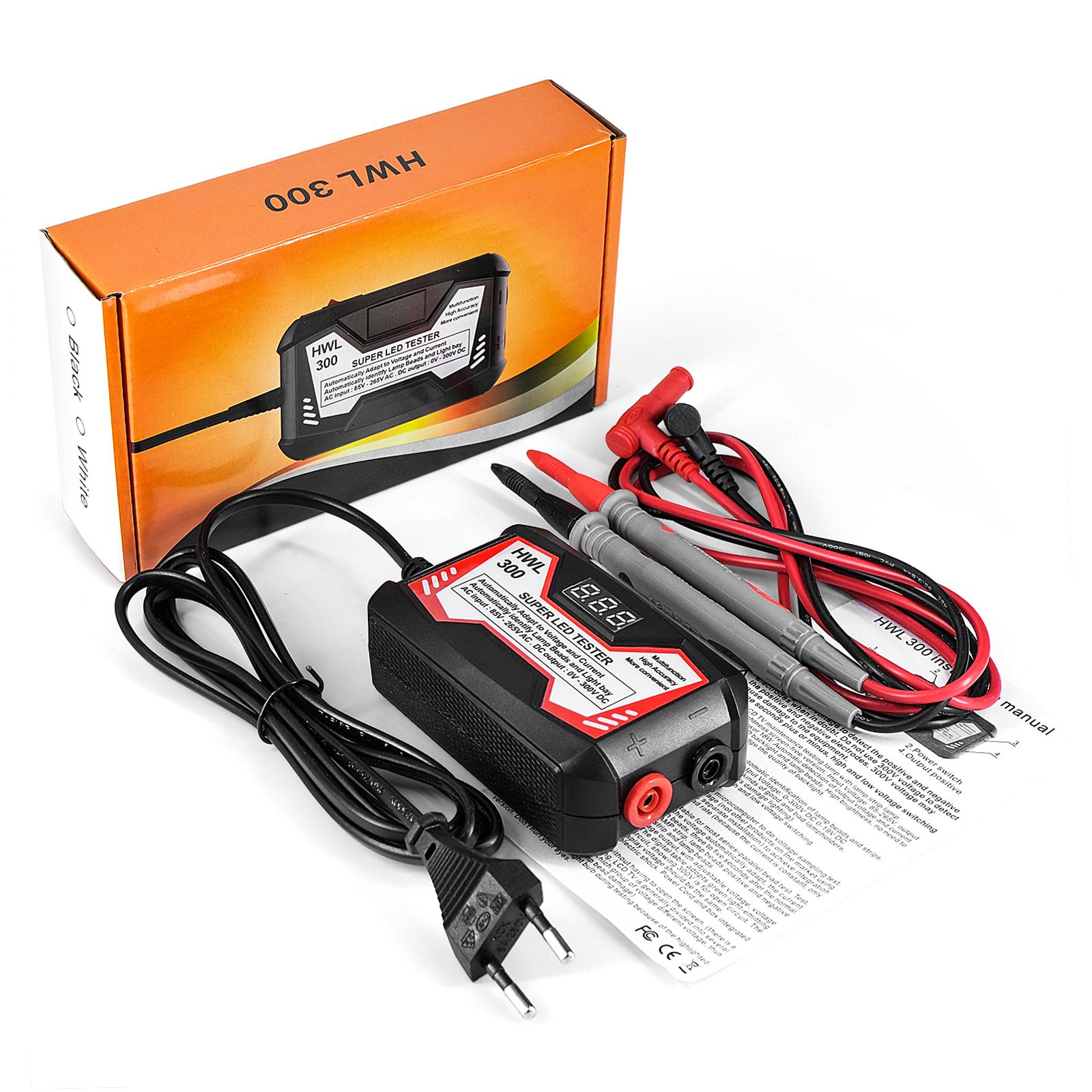 

Світлодіодний тестер 0-300 В Вихідний бісер Тестер світлових смужок РК-телевізор Технічне обслуговування Тестери Тестери Багатофункціональні лампові смужки Тест на бісер US PLUG чорний