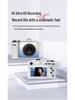 2025 Retro Flip Screen Mirrorless Vlog Camera: Entry-Level High-Definition Portable Beauty Camera for Women