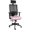Office Chair - PIQUERAS Y CRESPO - P&;C B10CRPC - Rigid Plastic - Pink - Headboard