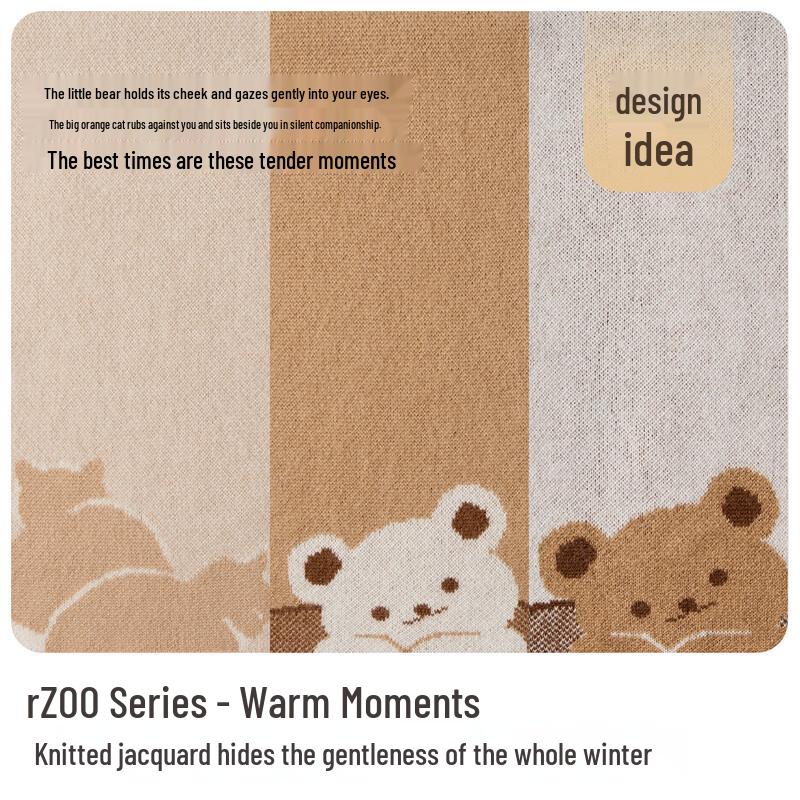 JIUMU Women's Winter Cashmere Scarf