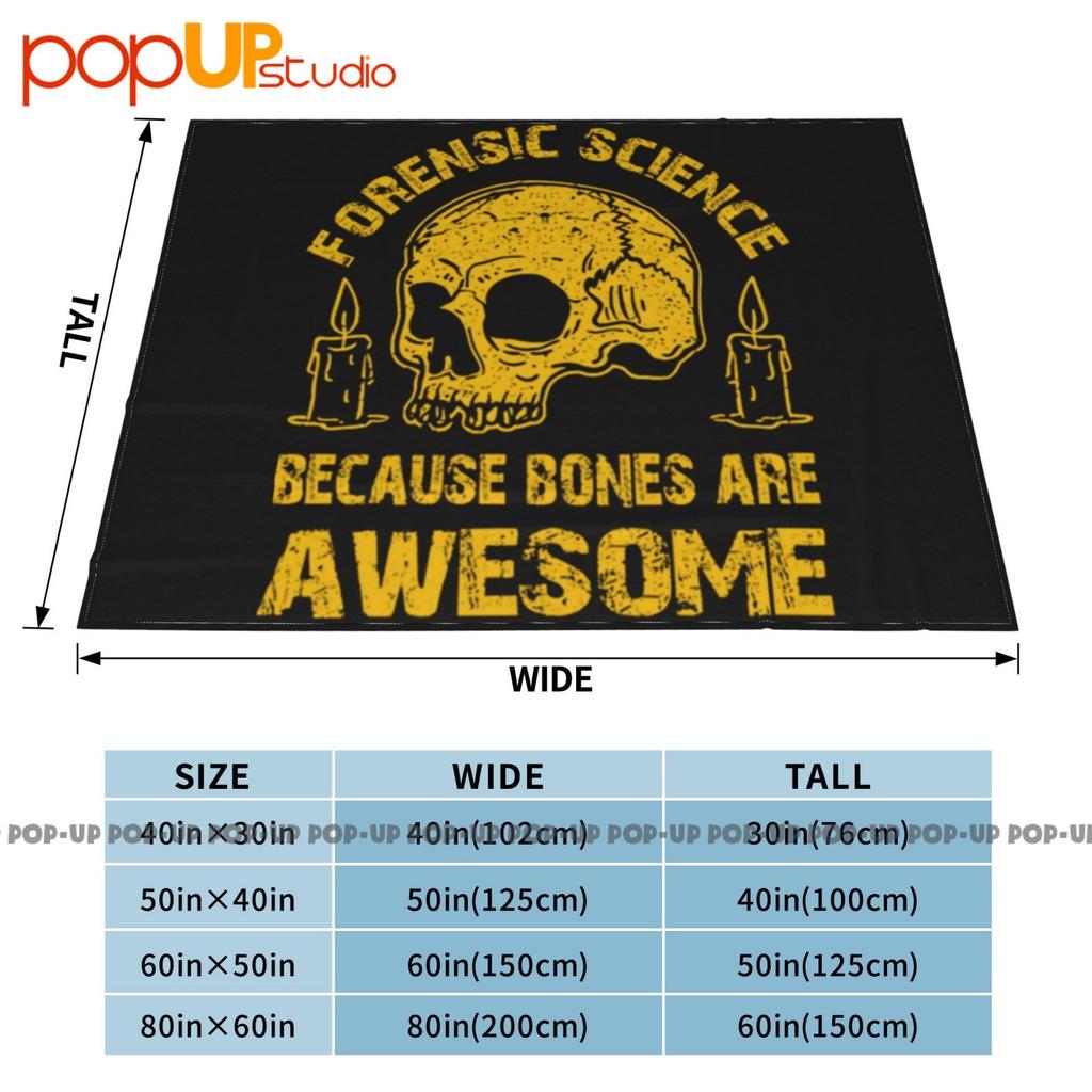 Forensic Science Bones Archaeologist Anthropology Ultra-Soft Blanket Quilt Winter Sofa Cover Bed Covers