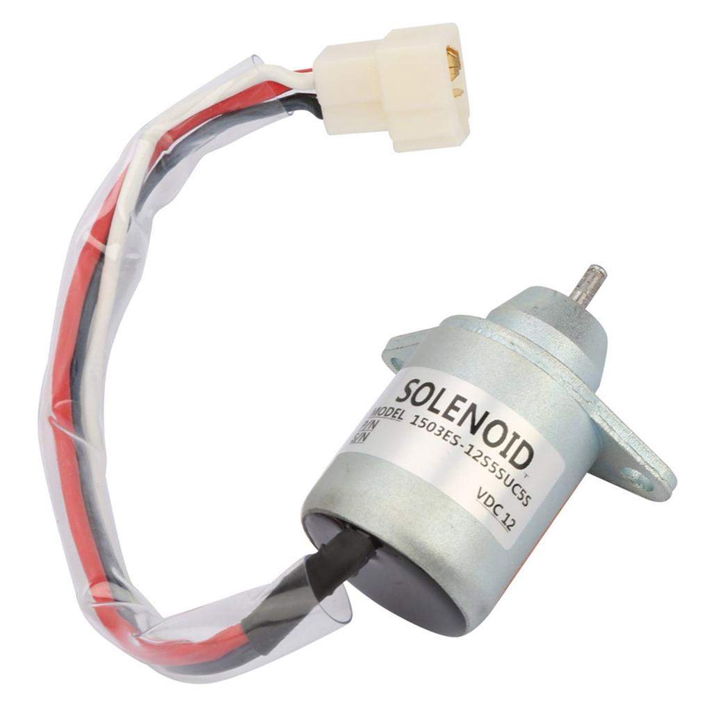 12V Diesel Fuel Engine Shut Off Stop Solenoid Valve Replacement Kit 1503ES 12S5SUC5S