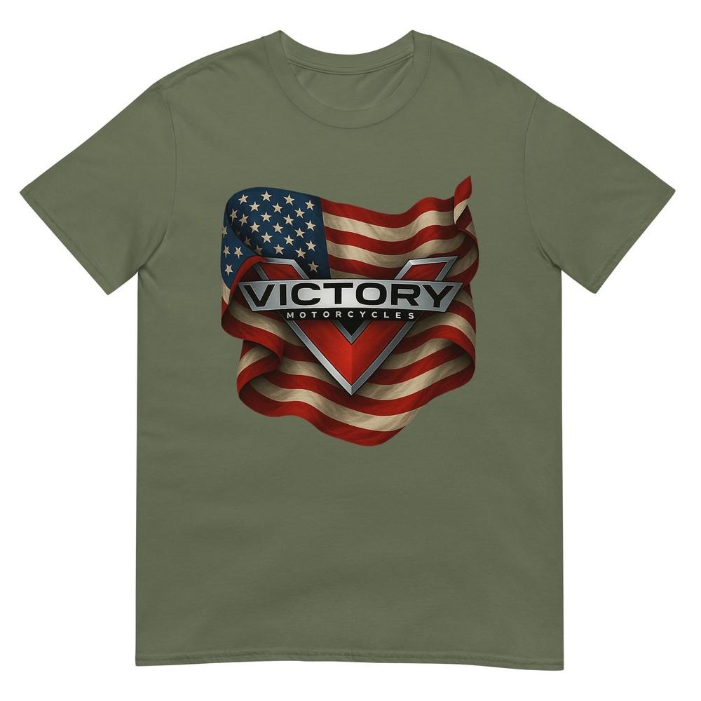 American Pride Motorcycles Victory Usa Tshirt