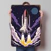 Retro Vintage Space Printed Poster Customized Wall Art Retro Vintage Metal Tin Signs for Decoration Bedroom Decorations Man Cave