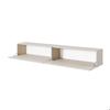 Meuble TV 2 Portes - BALEO - 200 Cm - Greige
