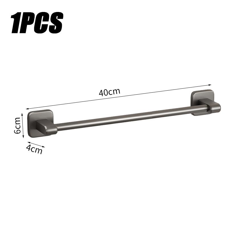 Koupelnový věšák na ručníky Nerezový věšák na ručníky Stojan na pantofle Věšák na ručníky bez vrtání Koupelnová police Organizér Kuchyňské úložné regály