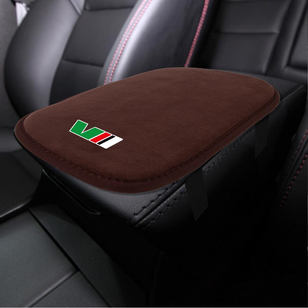 AWJQ6 Car Armrest Box Mat Arm Rest Protection Cushion For Skoda Rapid Fabia Octavia Yeti Superb Citigo RS Felicia VRS Scala VII Kodiaq