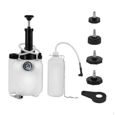 3 L Manual Brake Oil Bleeder Cylinder Adapter Long Hose Clutch Bleeding System Pressure
