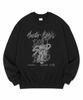 MONSTER REPUBLIC Rabbit Don'T Stop Bro Gray Sweatshirt Black_9177