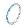 925 Sterling Silver Simple Rings for Women Wedding Engagement Heart Rings with Zircon  Female Jewelry 2025