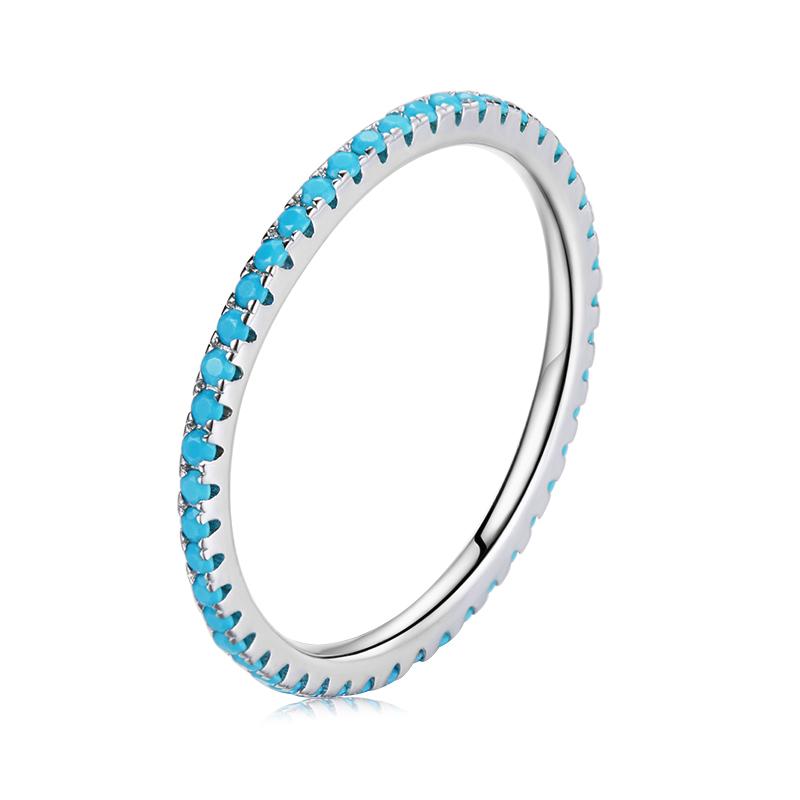 925 Sterling Silver Simple Rings for Women Wedding Engagement Heart Rings with Zircon  Female Jewelry 2025