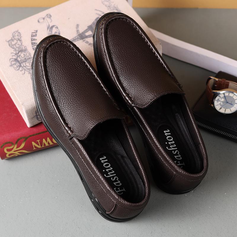 Fashion Luxury Brand Casual Shoes Genuine Leather Mens Loafers Handmade Moccasins Breathable Slip on Flats Outdoor Travel Boat Footwear