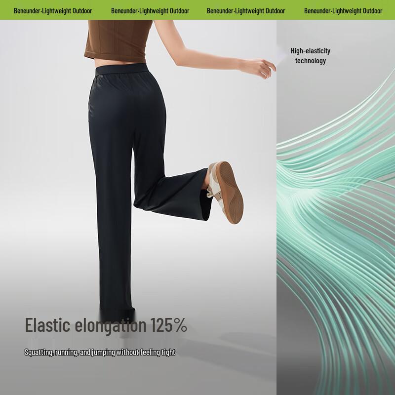 beneunder Women's Ice Silk Wide-Leg Sun Protection Pants