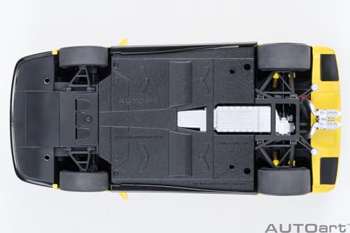 AUTOart 1/18 Scale Lamborghini Diablo GTR (Yellow) Finished Product 79138