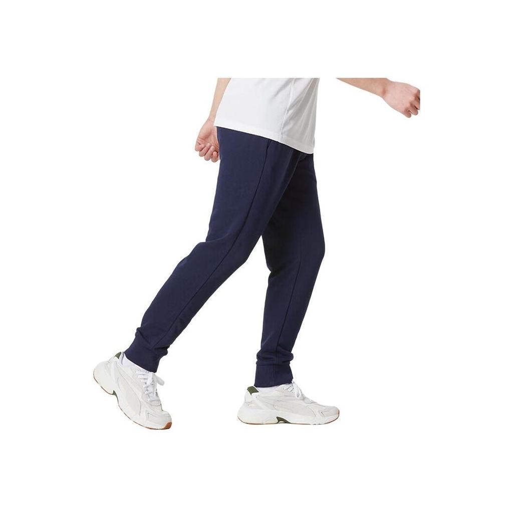 Puma Logo Long Jogger High Waist Sports Casual Pants Unisex Pants Navy-Blue 620821-16
