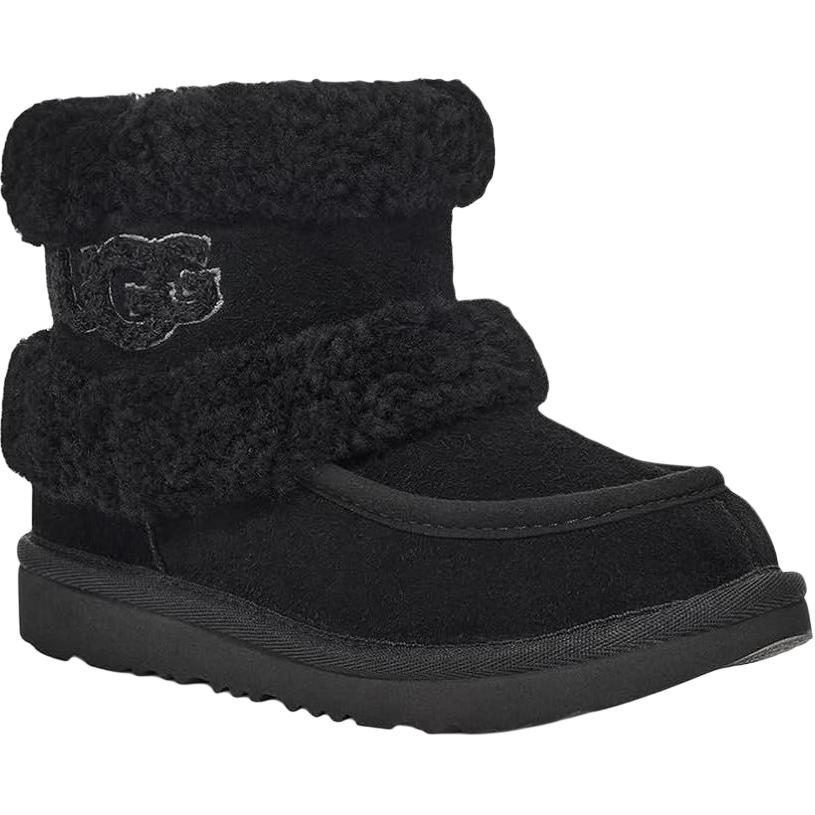 UGG Mini Fluff Comfortable Soft Non-Slip Durable Kids Boots Kids Boots Black 1143701K-BLK