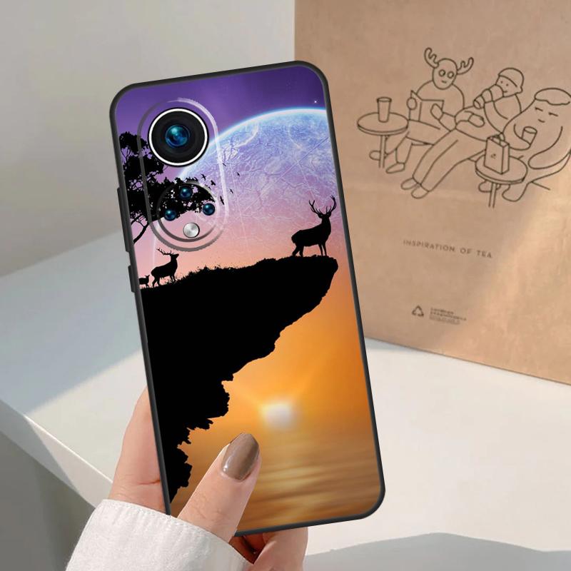 Deer Reindeer Animal For Honor Magic 8 Pro 5 6 7 Lite Case For Honor Win RT 200 400 50 70 90 X8b X9a X9b X9c X9d