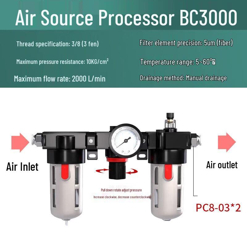 

Aokewen BC3000 Air Compressor Oil-Water Separator